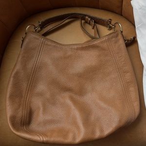 Michael Kors Saddle Brown Leather Bag / Purse / Tote